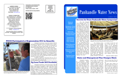 Panhandle Water News