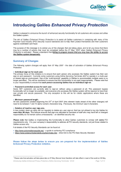 Introducing Galileo Enhanced Privacy Protection
