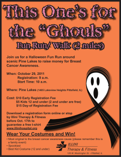 Fun Run/ Walk (2 miles) - Illini Community Hospital