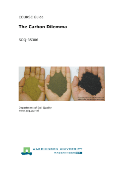 The Carbon Dilemma