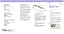 Château and ramparts of the city of Carcassonne