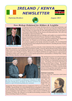 August 2013 - The Brothers of St. Patrick