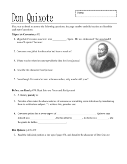 Don Quixote - davis.k12.ut.us