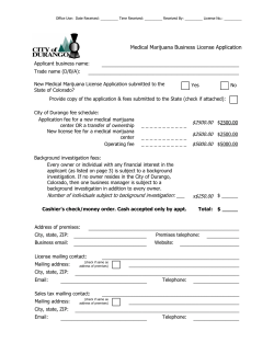 New medical marijuana application without lines