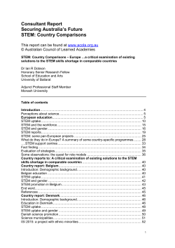 a critical examination of existing solutions to the STEM skills
