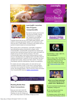 LearningRx Launches New Program