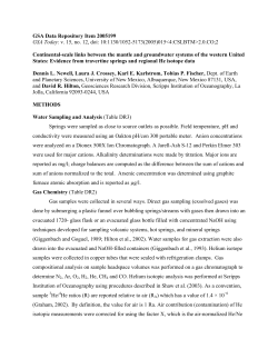 GSA Data Repository Item 2005199 GSA Today: v. 15, no. 12, doi