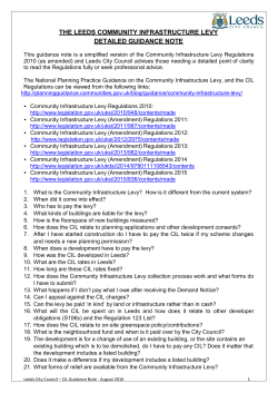 CIL Guidance Note - Leeds City Council