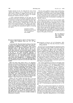 Biological Environmental Impact Studies
