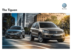 The Tiguan - Volkswagen New Zealand