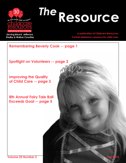 The Resource Fall 2014