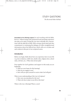 study questions - Church Publishing