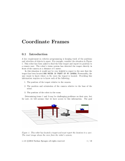 Coordinate Frames