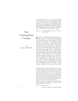 The Cosmopolitan Canopy