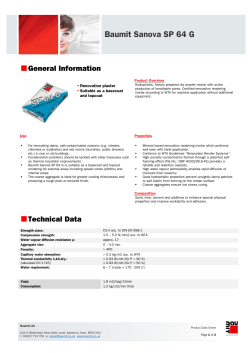 Baumit Sanova SP 64 G