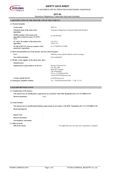 DHT-4A - Kisuma Chemicals