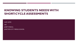 Knowing Students Needs with Short Cycle