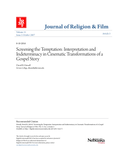 Screening the Temptation