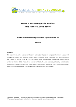 CAP2020: Literature Review of Ongoing Issues