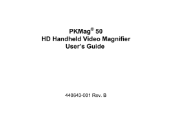 PKMag 50 User Guide