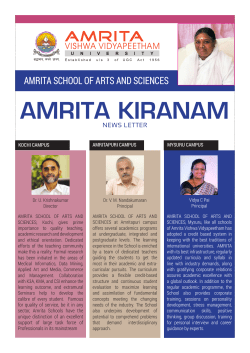 Newsletter - Amrita University