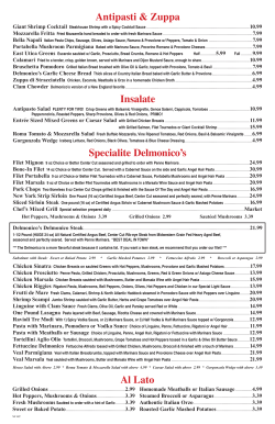 Delmonico`s Italian SteakHouse