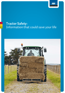Tractor Safety: Information that could save your life