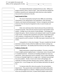 LT: I can explain the causes and effects of the rapid growth