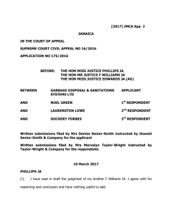 Garbage Disposal and Sanitations Systems Ltd v Green (Noel)