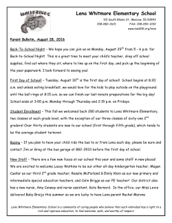 Lena Whitmore Elementary School