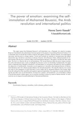 The power of emotion: examining the self