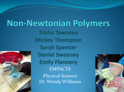 Polymers - Faculty Web Pages