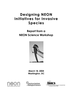 Invasive Species - National Ecological Observatory Network
