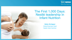 The First 1000 Days