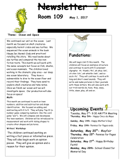Newsletter - Montclair Public Schools