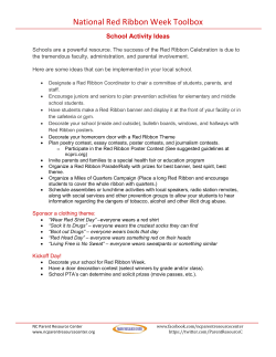 National Red Ribbon Week Toolbox