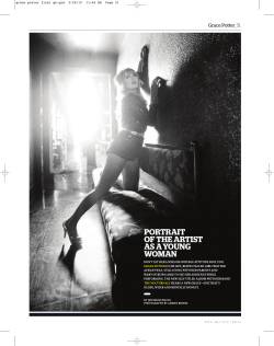 portrait of the artist as a young woman