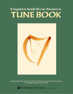 The Kingston Irish Slow Session Tune Book