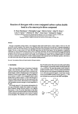 Reaction of Dioxygen with a Cross-Conjugated Carbon