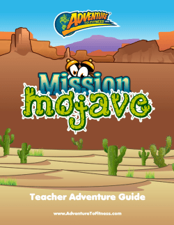 mojave desert - Adventure To Fitness