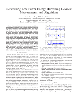 Networking Low-Power Energy Harvesting Devices