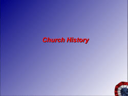 French Revolution - First Covenant Church