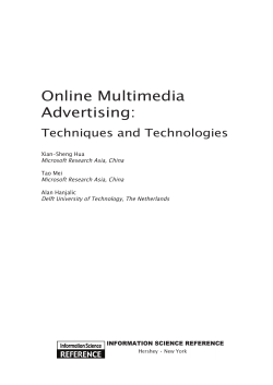Online Multimedia Advertising