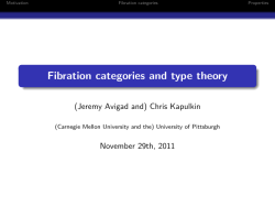 Fibration categories and type theory