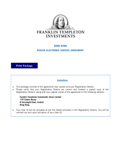 Dealer Service Agreement