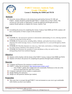 Lesson 2: Modeling the