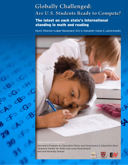 The latest on each state`s international standing in math and reading