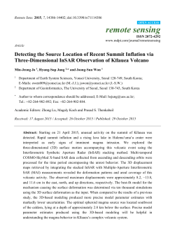 Detecting the Source Location of Recent Summit Inflation via Three