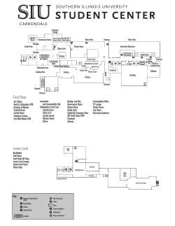 Floor Map - SIU Student Center