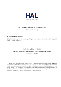 hal.archives-ouvertes.fr - Hal-SHS